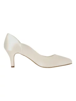 Rainbow Club Butterscotch Chaussure Mariage -BEAUTIFUL BRIDE SHOP Ventes butterscotch ivory satin 2