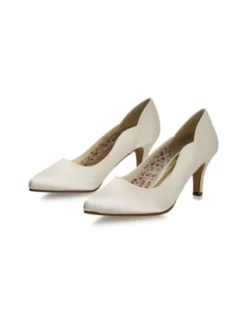 Rainbow Club Butterscotch Chaussure Mariage -BEAUTIFUL BRIDE SHOP Ventes butterscotch ivory satin 6