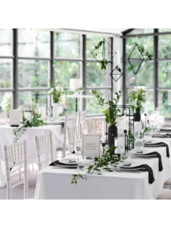 Ginger Ray BW-412 Numéros De Table -BEAUTIFUL BRIDE SHOP Ventes bw 408 4 1 1