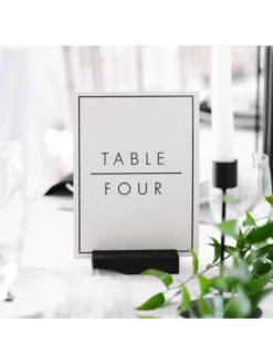 Ginger Ray BW-412 Numéros De Table