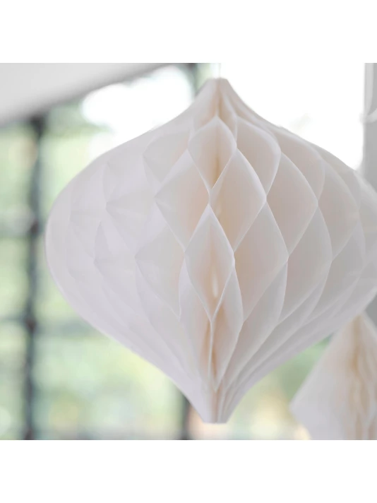 Ginger Ray BW-435 Honeycombs Blanc 3 Ginger Ray BW-435 Honeycombs Blanc – Image 3