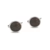 Abrazi C5-RN-DB-DarkBrown Boutons De Manchette