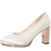 Rainbow Club Clair Chaussure Mariage Ivoire Rose Gold