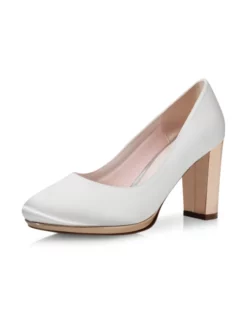 Rainbow Club Clair Chaussure Mariage Ivoire Rose Gold -BEAUTIFUL BRIDE SHOP Ventes clair 3