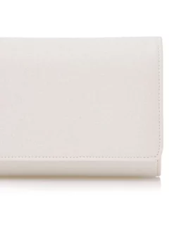 Rainbow Club Dafina Pochette Mariage Off-White -BEAUTIFUL BRIDE SHOP Ventes dafnee off white metallic 5
