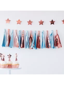 Ginger Ray TW-810 Twinkle Twinkle Guirlande Bleu