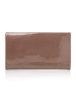 Fiarucci Bridal Edsilia Pochette Mariage Mocca -BEAUTIFUL BRIDE SHOP Ventes edsilia mocca patent leather 3