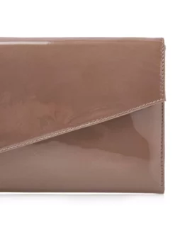 Fiarucci Bridal Edsilia Pochette Mariage Mocca -BEAUTIFUL BRIDE SHOP Ventes edsilia mocca patent leather 5