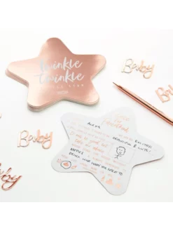 Ginger Ray TW-812 Twinkle Twinkle Cartes De Conseil