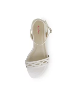 Rainbow Club Faye Chaussures De Mariée -BEAUTIFUL BRIDE SHOP Ventes faye off white metallic 4