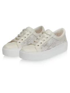 Fiarucci Bridal Franki Baskets De Mariée -BEAUTIFUL BRIDE SHOP Ventes fiarucci bridal franki perle lace leather 6