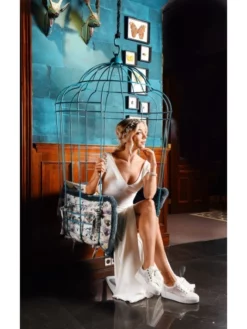 Fiarucci Bridal Franki Baskets De Mariée -BEAUTIFUL BRIDE SHOP Ventes fiarucci bridal franki perle lace leather ls c