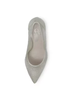 Fiarucci Bridal Melany Chaussures De Mariée -BEAUTIFUL BRIDE SHOP Ventes fiarucci bridal melany platino mesh leather 4