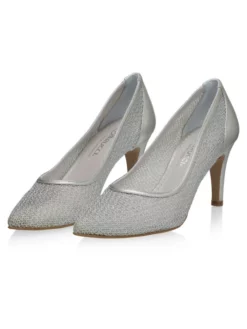 Fiarucci Bridal Melany Chaussures De Mariée -BEAUTIFUL BRIDE SHOP Ventes fiarucci bridal melany platino mesh leather 6