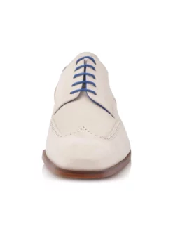Mr. Fiarucci Flinn Chaussure Mariage Homme Off-White -BEAUTIFUL BRIDE SHOP Ventes fiarucci flinn off white leather 4