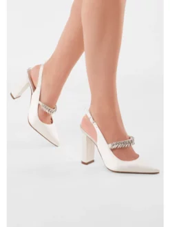 Rainbow Club Freja Chaussures Mariage -BEAUTIFUL BRIDE SHOP Ventes freya ivory satin