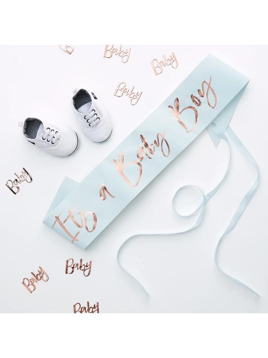 Ginger Ray TW-833 Twinkle Twinkle It's A Baby Boy Ceinture 1 Ginger Ray TW-833 Twinkle Twinkle It's A Baby Boy Ceinture