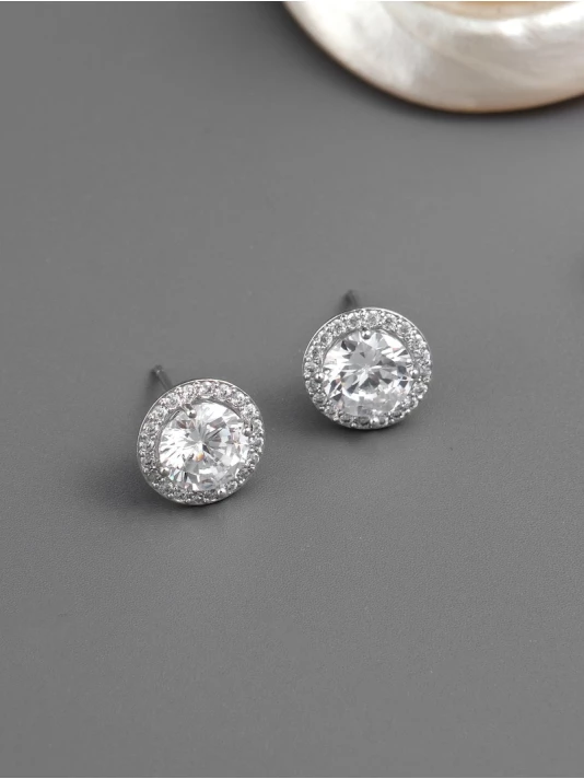 G. Westerleigh ER4140 Boucle D'Oreille Mariage Argent 2 G. Westerleigh ER4140 Boucle D'Oreille Mariage Argent – Image 2