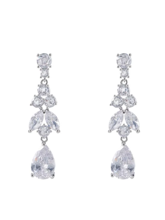 G. Westerleigh ER4145 Boucle D'Oreille Mariage Argent 1 G. Westerleigh ER4145 Boucle D'Oreille Mariage Argent