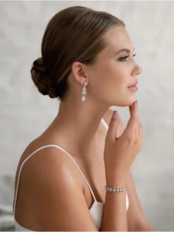 G. Westerleigh ER4145 Boucle D'Oreille Mariage Argent 9 G. Westerleigh ER4145 Boucle D'Oreille Mariage Argent -BEAUTIFUL BRIDE SHOP Ventes g. westerleigh er4145 6