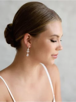 G. Westerleigh ER4145RG Boucle D'Oreille Or Rose -BEAUTIFUL BRIDE SHOP Ventes g. westerleigh er4145rg 3