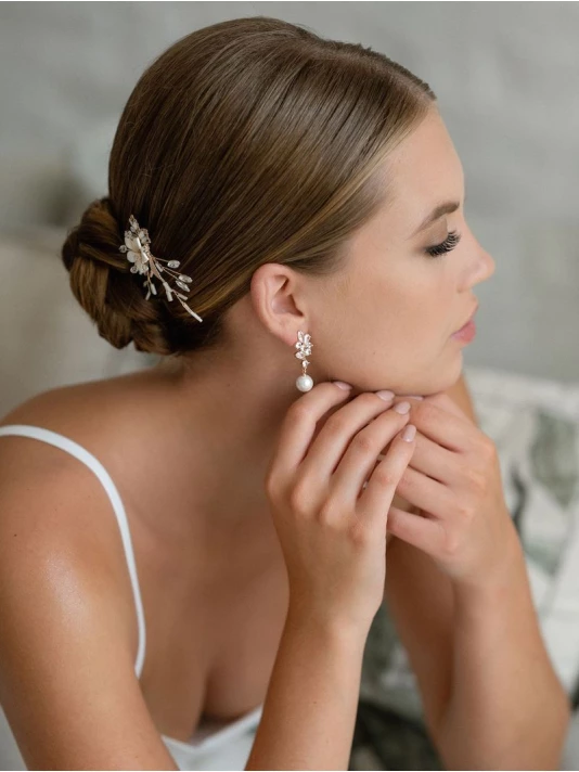 G. Westerleigh ER4149RG Boucle D'Oreille Or Rose 4 G. Westerleigh ER4149RG Boucle D'Oreille Or Rose – Image 4