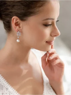 G. Westerleigh ER4153 Boucle D'Oreille Mariage -BEAUTIFUL BRIDE SHOP Ventes g. westerleigh er4153 3