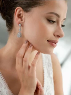 G. Westerleigh ER4155 Boucle D'Oreille Mariage -BEAUTIFUL BRIDE SHOP Ventes g. westerleigh er4155 4