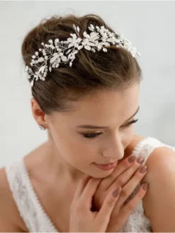 G. Westerleigh HB6329 Bandeau Cheveux Argent -BEAUTIFUL BRIDE SHOP Ventes g. westerleigh hb6329 3