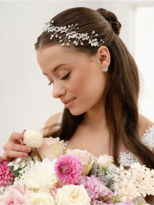 G. Westerleigh HB6347 Bandeau Cheveux Mariage 3 G. Westerleigh HB6347 Bandeau Cheveux Mariage – Image 3