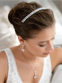 G. Westerleigh TR2944 Diadème Mariage Argent -BEAUTIFUL BRIDE SHOP Ventes g. westerleigh tr2944 4