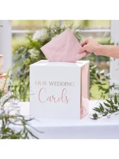 Ginger Ray BR-334 Botanical Wedding Boîte Enveloppe