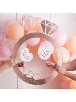 Ginger Ray HN-813 Blush Hen Cadre Photobooth