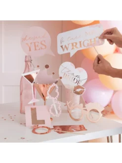 Ginger Ray HN-830 Blush Hen Accessoires Photobooth