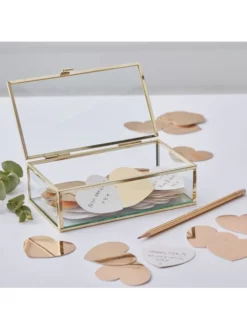 Livre D'or De Boîte De Verre - Ginger Ray