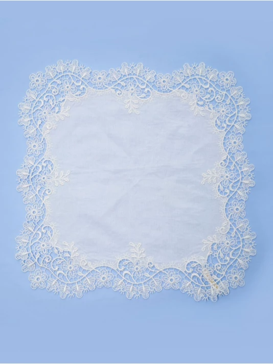 Poirier GS-55 Mouchoir En Dentelle De Mariage 1 Poirier GS-55 Mouchoir En Dentelle De Mariage