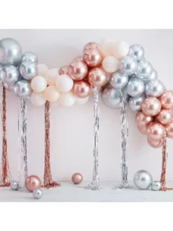 Ginger Ray MIX-407 Mix It Up Metallic & Cream Arche De Ballons
