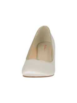 Rainbow Club Hailey Chaussure Mariage -BEAUTIFUL BRIDE SHOP Ventes hailey ivory satin gold piping 3