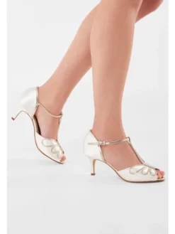 Rainbow Club Harlowe Chaussures Mariage 13 Rainbow Club Harlowe Chaussures Mariage -BEAUTIFUL BRIDE SHOP Ventes harlow ivory satin gold