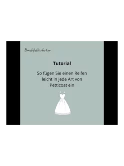 Jupon Mariage H2-220 -BEAUTIFUL BRIDE SHOP Ventes hqdefault 12 1