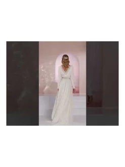 Bianco Evento Kalliope Jupe Champagne -BEAUTIFUL BRIDE SHOP Ventes hqdefault 12 9