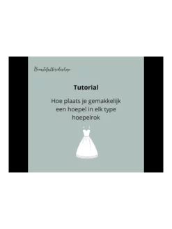 Jupon Mariage H2-220 -BEAUTIFUL BRIDE SHOP Ventes hqdefault 9 5