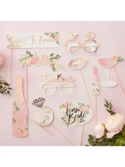 Ginger Ray FH-210 Floral Hen Accessoires Photobooth