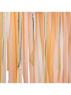 Ginger Ray MIX-455 Mix It Up Gold & Peach Backdrop -BEAUTIFUL BRIDE SHOP Ventes isyydfsw