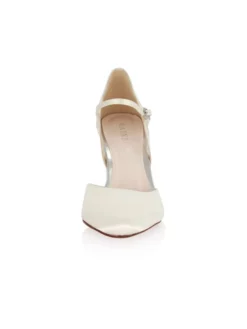 Rainbow Club Jacki Chaussures Mariage -BEAUTIFUL BRIDE SHOP Ventes jacki ivory satin mesh 3 1