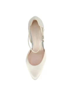 Rainbow Club Jacki Chaussures Mariage -BEAUTIFUL BRIDE SHOP Ventes jacki ivory satin mesh 4 1