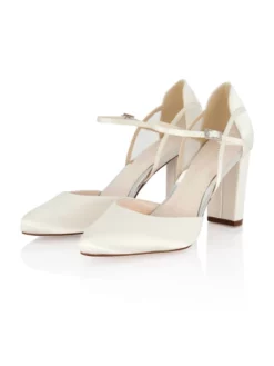 Rainbow Club Jacki Chaussures Mariage -BEAUTIFUL BRIDE SHOP Ventes jacki ivory satin mesh 6 1
