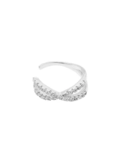 Poirier JE-101 Cuff Argent -BEAUTIFUL BRIDE SHOP Ventes je 101 029 je 02 029 01