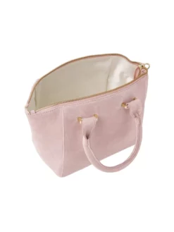 Fiarucci Bridal Jelise Pochette Mariage Rose -BEAUTIFUL BRIDE SHOP Ventes jelise rose suede leather 6