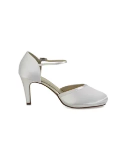 Rainbow Club Joni Blanc Chaussures De Mariée -BEAUTIFUL BRIDE SHOP Ventes joni white satin 2 1